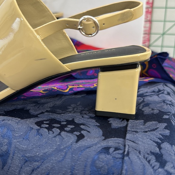 Via Spiga Forte Floating Illusion Block Heel Sandal Italy 8.5 - Picture 6 of 12